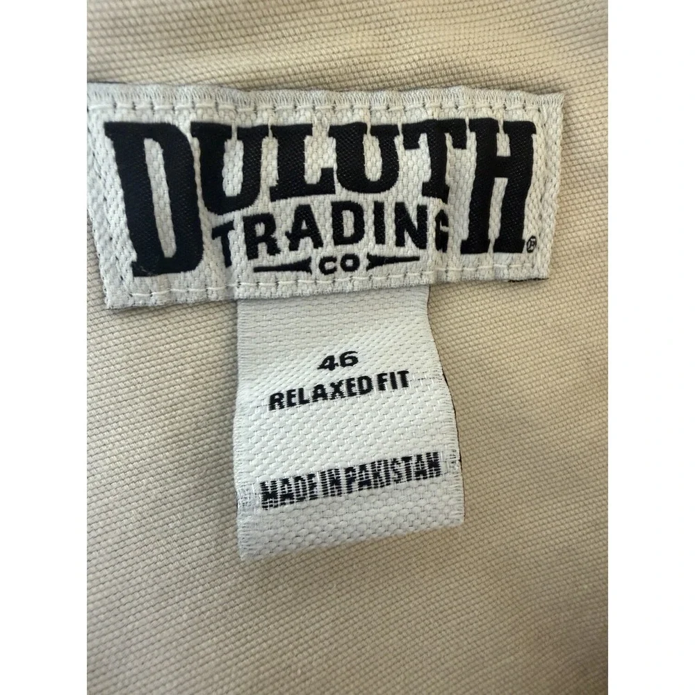 Duluth Trading DuluthFlex Fire Hose Cargo Shorts Relaxed Fit Mens 46 Khaki